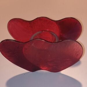 Michaels Red Heart Candle Holder